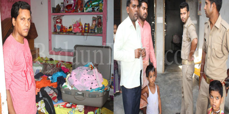 उझानी में चोरों का आतंक, एक ही रात में चार घरों को बनाया निशाना