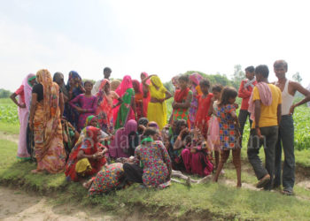 लापता ग्रामीण की लाश नदी में मिली, हत्या की आशंका