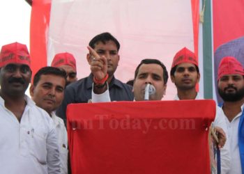 2019 चुनाव की सांसद ने सम्भाली कमान, बूथ प्रभारी मीटिंग में भाजपा पर जमकर बरसे