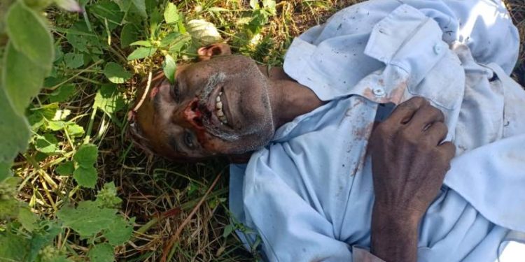 बुजुर्ग का शव बरामद, शिनाख्त में जुटी पुलिस