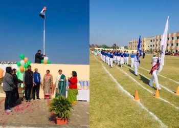एपीएस इंटरनेशनल स्कूल में धूमधाम से मनाया गया गणतंत्र दिवस