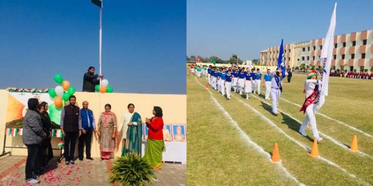 एपीएस इंटरनेशनल स्कूल में धूमधाम से मनाया गया गणतंत्र दिवस
