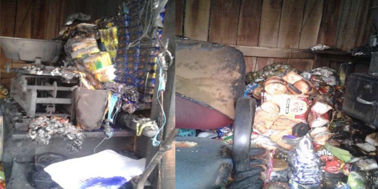 उझानी: खोखा में लगी आग से हजारों का नुकसान