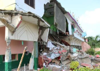 एसएस लॉन पर चला बुल्डोजर, छावनी में तब्दील हुआ लालपुल