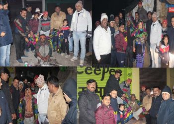 उझानी: कम्बल वितरण कर गरीबों को दी सर्दी से राहत