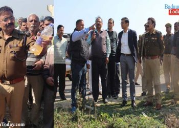 दूषित पानी से जूझता नरऊ, डीएम और एसएसपी ने किया मुआयना