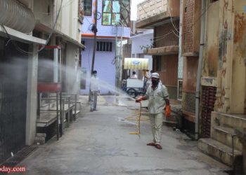 उझानी में तीन कोरोना पॉजिटिव मिलने के बाद इलाके हुए सील