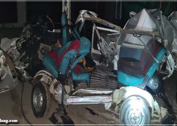 बालाजी दर्शन करने जा रहे बदायूं के परिवार के चार लोगों की सड़क हादसे में मौत, तीन घायल