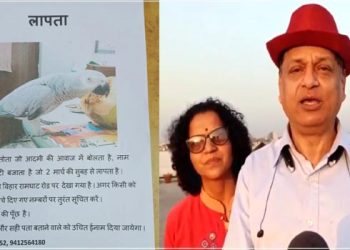 पुलिस ने दर्ज की बोलने वाले विदेशी तोते की गुमशुदगी, खोजने वाले को मिलेगा इनाम