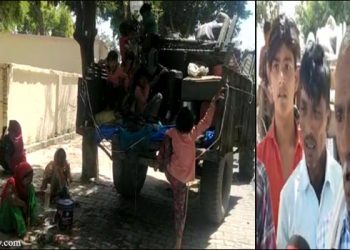 उझानी पुलिस की एकपक्षीय कार्रवाई, दबंगों के डर से परिवार ने किया पलायन