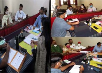 जिला पंचायत अध्यक्ष चुनाव के लिए तीन प्रत्याशियों ने किया नामांकन