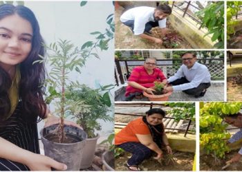 विश्व पर्यावरण दिवस पर धरती को हरा भरा रखने को हुए संकल्पित