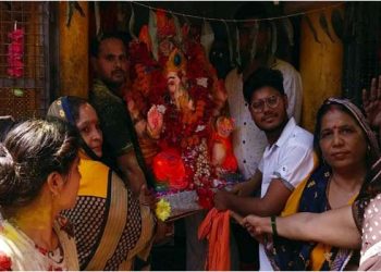 धूमधाम के साथ विदा हुए गणपति बप्पा मोरिया