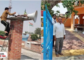 अवैध लाउडस्पीकर पर पुलिस का एक्शन, मंदिर-मस्जिदों से हटाए गए लाउडस्पीकर