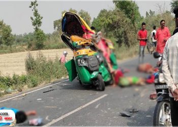 कासगंज में भीषण सड़क हादसा, बोलेरो-टेंपो की टक्कर में आठ की मौत, कई अस्पताल में भर्ती