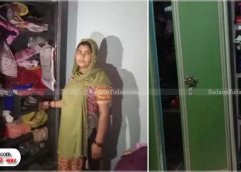 एक ही रात में चार घरों में चोरी, उझानी में पुलिस चौकी के सामने हुई वारदात