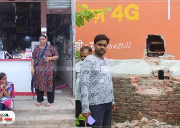 उझानी: दुकान की दीवार काट लाखों का सामान ले गए चोर, डेढ़ साल पहले भी हुई थी वारदात