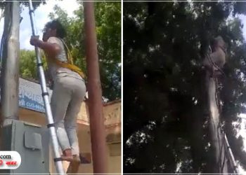 लाइनमैन का पुलिस ने काटा चालान तो उसने काट दी थाने की बिजली, 56 हजार था बकाया