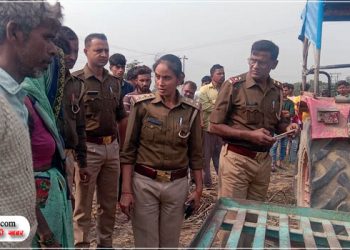 बाजरा निकालते समय थ्रेसर में फंसकर किशोरी की मौत