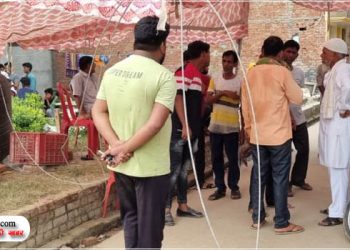 हाईटेंशन लाइन का तार टूट कर गिरा, भाई-बहन सहित मां की मौत