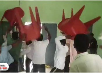 पंचायत घर में मारपीट, दो पक्षों से जमकर चलीं कुर्सियां