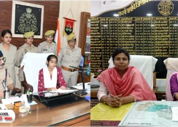 छात्राओं ने एक दिन के लिए संभाला बदायूं, पल्लवी ने डीएम और शैज बी ने एसएसपी बन सुनी जनसमस्याएं