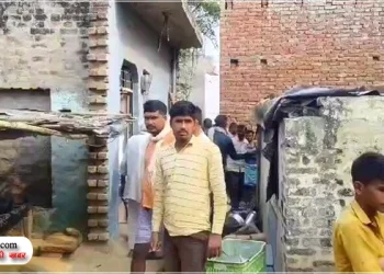 सहसवान में चारपाई पर मिले मां-बेटे का शव