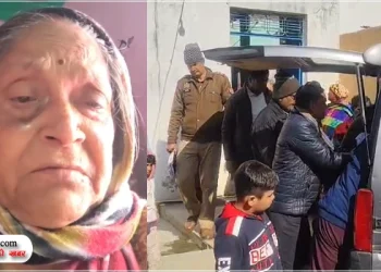 मंदिर में मिला बुजुर्ग महिला का शव, वीडियो में पड़ोसियों को बताया जिम्मेदार