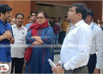 पीएम मोदी 22 मई को करेंगे उझानी रेलवे स्टेशन का उद्घाटन, डीआरएम ने किया निरीक्षण